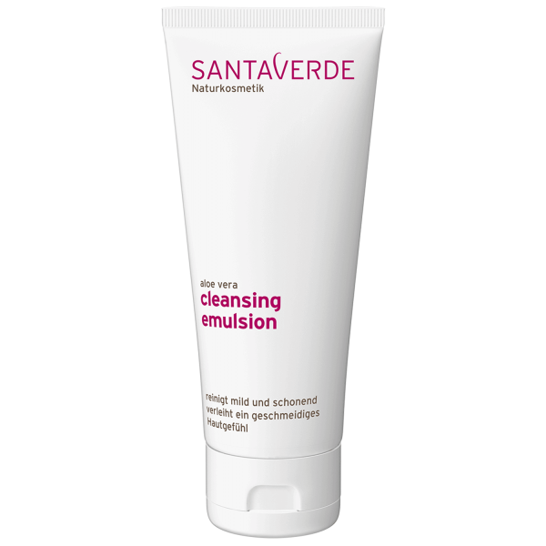 Santaverde Aloe Vera Cleansing Emulsion – Pure Tincture Organic Beauty